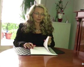 ROUGH ANAL SEX FOR GERMAN MATURE TEACHER AT PRIVAT TUTORING - Analsee.com