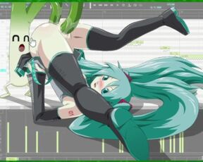 Hatsune gozando - Flashando