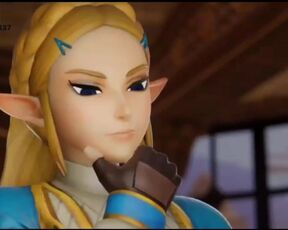 PRINCESA ZELDA QUIERE UN DESCUENTO EL LEGEND DE ZELDA HENTAI ANIMATION 4K 60FPS