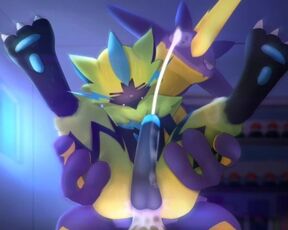 Zeraora & Toxtricity Lewd Training Pokemon Fucking Hentai Animation