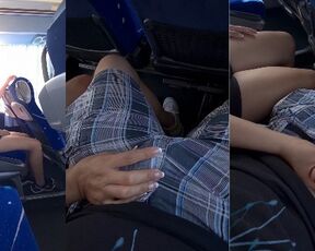 An Unknown Girl Makes Me A Perfect Handjob On The Bus ~ IN PUBLIC ~ RISKY SEX