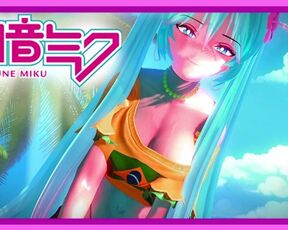 Hatsune Miku comes from Brazil to satisfy you