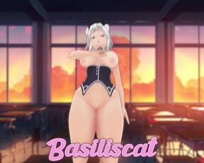 [VRM Live Viewer] Bailando - Paradisio 【1080/60fps】Basiliscat Vtuber - Perú Koneko Cosplay DxD