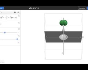 3D GeoGebra Math Porn - Little ass gets destroyed by a big Gaussian