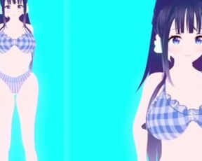 Aoi Nabi 蒼彩なび Summertime Bikini Outfit 3D Beach Outfit コイカツ!