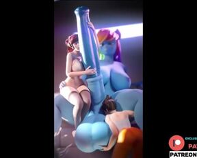 Rainbow Dash Threw A Hentai Party For Overwatch Girls - Amazing Futa Furry Overwatch Hentai 4k 60fp