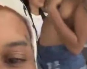 Tory Lanez Quarantine Radio Bottle Girl Nip Slip