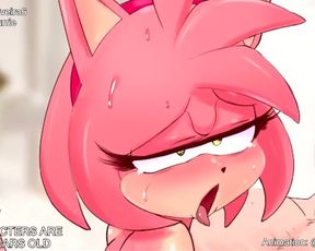 Amy Rose Double Penetration - Sonic the Hedgehog Porn