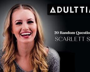 ADULT TIME - 20 Random Questions with Scarlett Sage