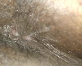 Up close of Mme. Katt asshole and pussy during massage