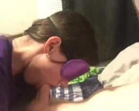 Cute teen gets throat fucked and destroyed