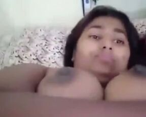 Swathi Aft Lone Time Boobs Fun