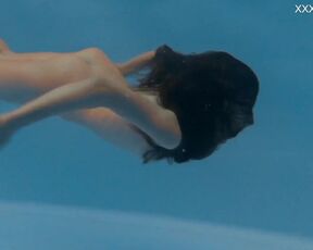 Underwater Russian teen slut Marfa