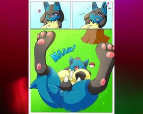 Lucario Transformation Comic