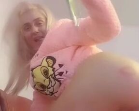 British chav fucks her pussy hardcore mums brush . Eats her creamy squirt