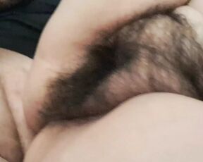 BBW Mom ANAL fuck with lover hairy pussy