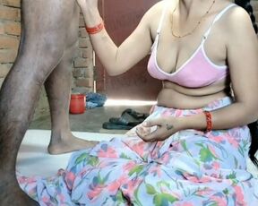 Village bhabhi Desi sexy video Rajasthani bhabhi ko choda