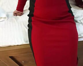 Red hot dress me girlfriend ko Oyo me bula k choda..part 1